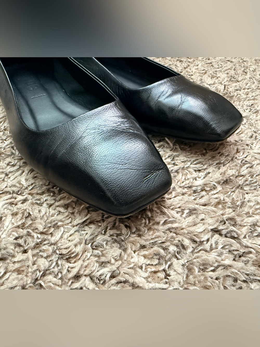 Aeyde Matti Square-Toe Flats - 37.5 - Picture 3 of 5